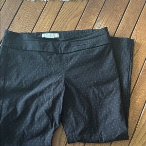 Margaret M Black Patterned Pants MP
